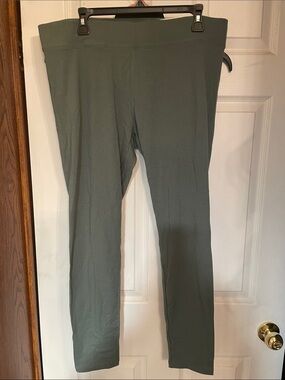 Sonoma Olive Green Full-Length Leggings